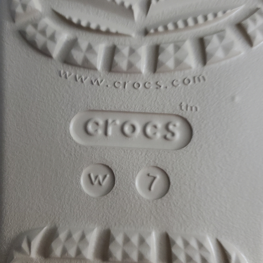 Crocs Women's Sloane Glitter Flip Flop Wedge Sandals W7 - Picture 8 of 10
